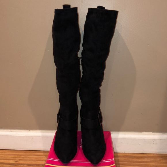 BCBGirls suede knee high boots - Picture 2 of 8